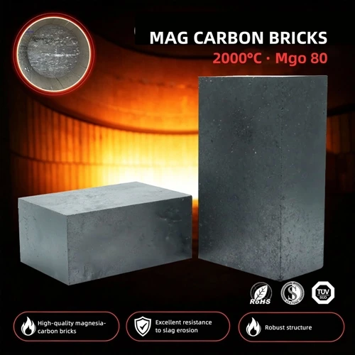 Mag Carbon Bricks: pouzdani vatrostalni materijali za peći za čelik